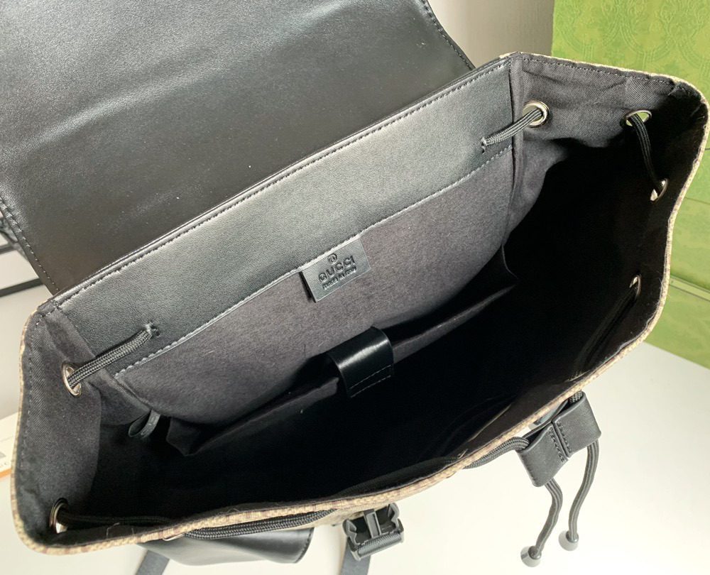 1:1 Replica Gucci Supreme Cream Backpack For Men 16.5in/42cm GG