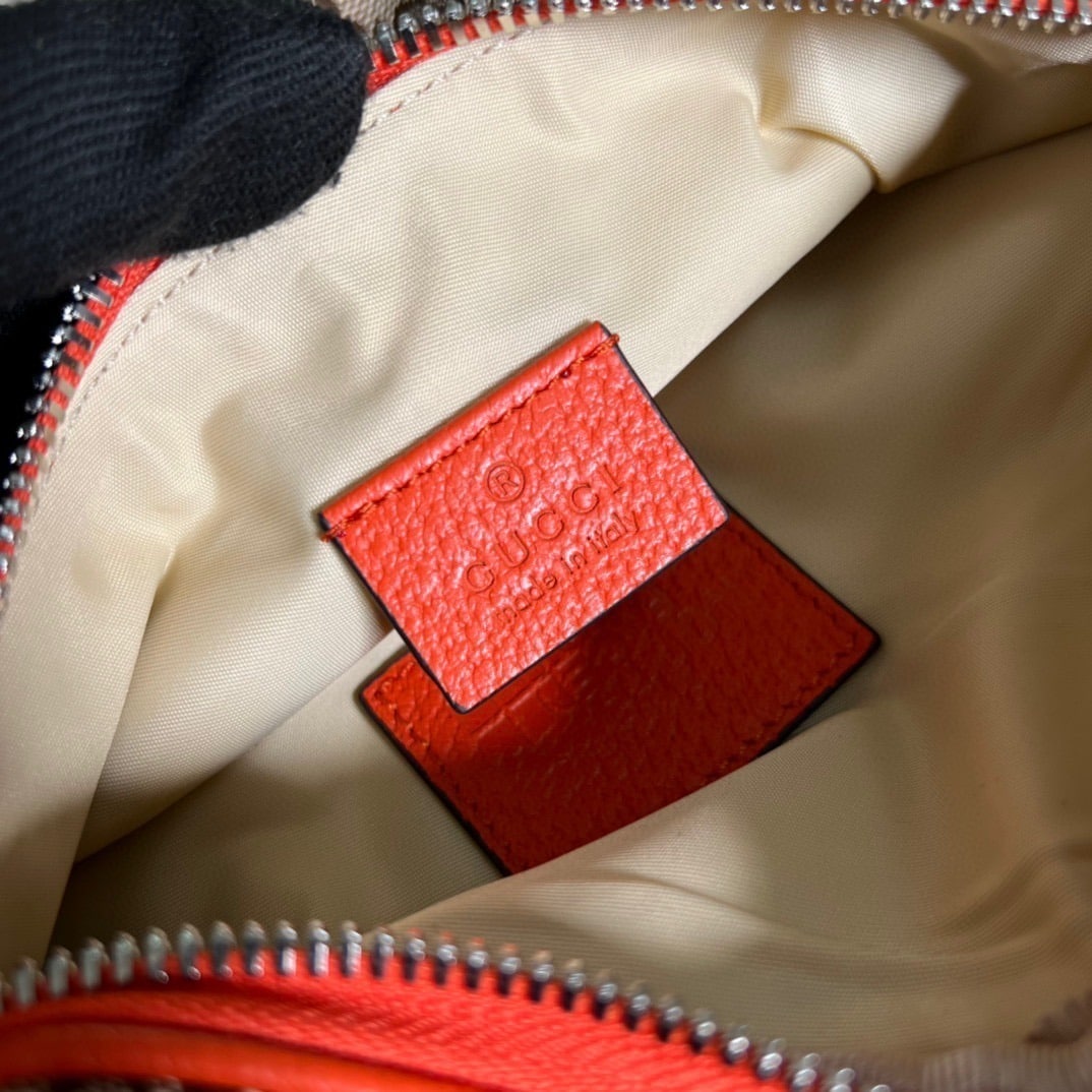 1:1 Replica Gucci The North Face x Gucci Belt Bag Beige And Ebony Original GG Canvas For Women 8.7in/22cm 650299 GY5UN 8895 - Image 6