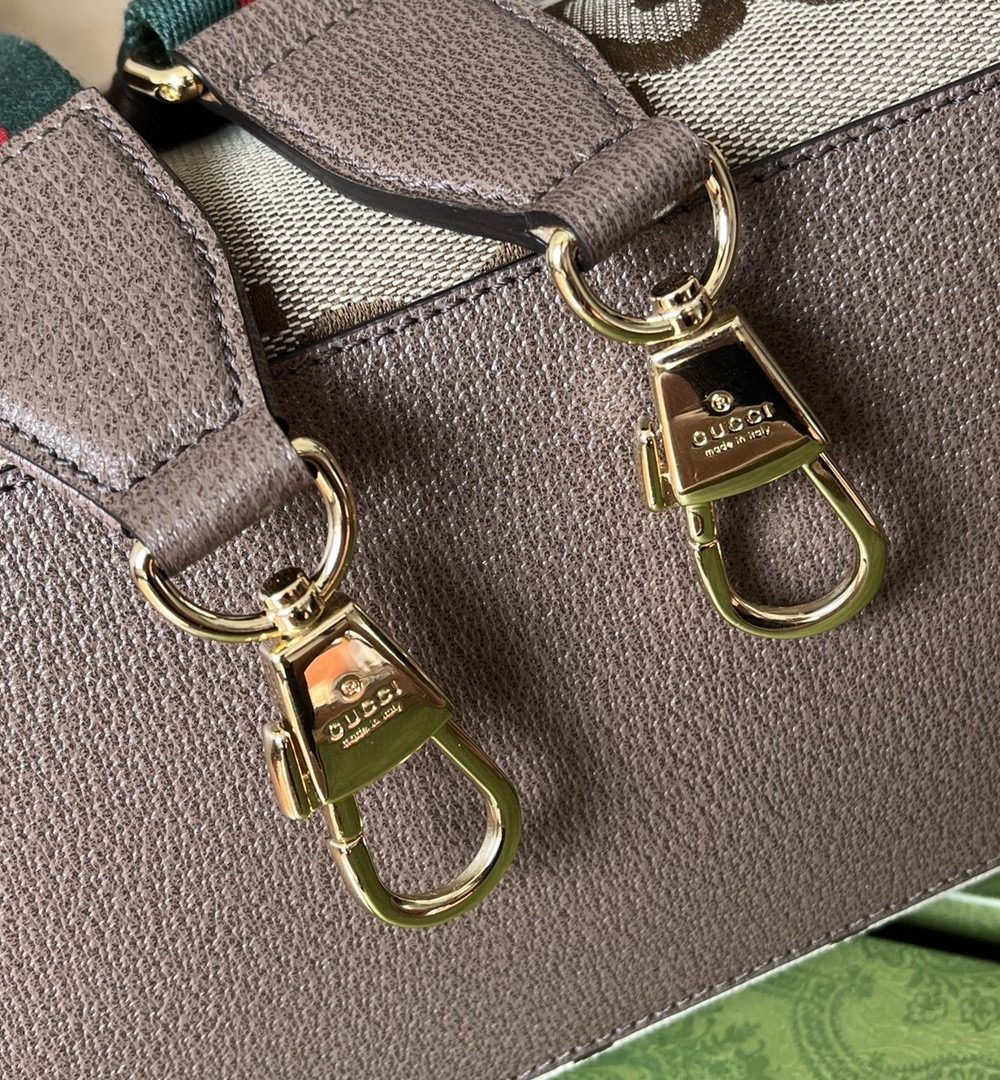 1:1 Replica Gucci Tote Bag With Jumbo Camel And Ebony Jumbo GG Canvas For Women 14.6in/37cm ‎678839 UKMDG 2570