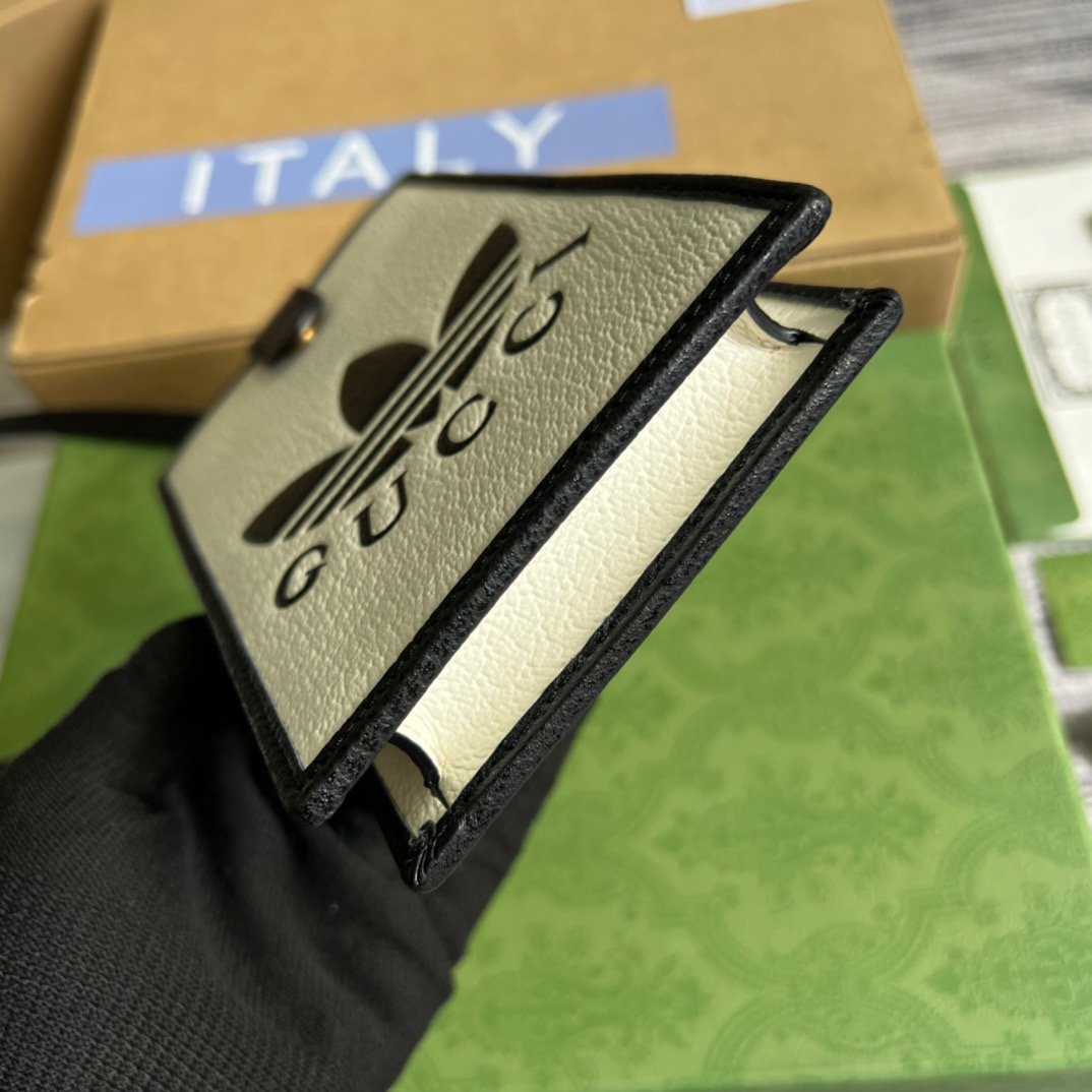 1:1 Replica Gucci x Adidas Phone Case White For Women, Women's Bags 7.3in/18cm GG - Image 3