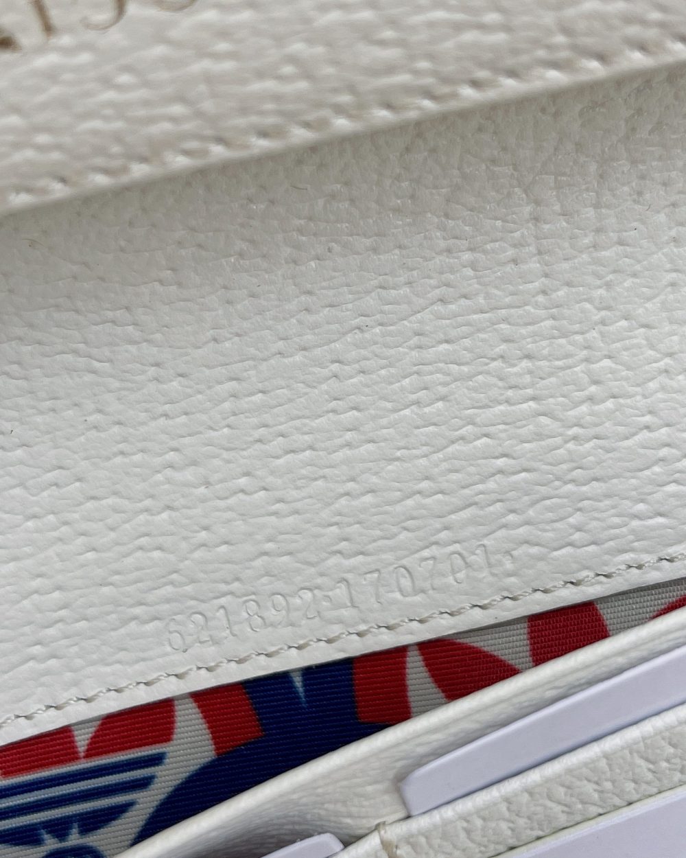 1:1 Replica Gucci x Adidas Wallet With Chain Red For Women, Women's Bags 7.5in/19cm GG 621892 UZ3BG 6484