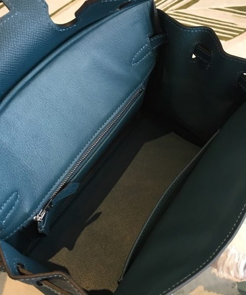 1:1 Replica Hermes Birkin Black For Women Silver Toned Hardware 9.8in/25cm