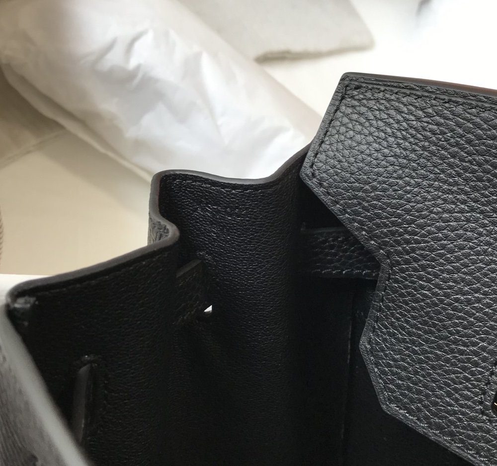 1:1 Replica Hermes Birkin Black Togo Gold Hardware Bag For Women, Women's Handbags, Shoulder Bags 30cm/12in