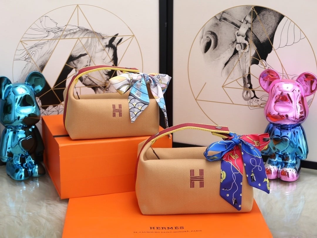 1:1 Replica Hermes Bride A Brac Case Beige Bag For Women, Women's Handbags, Shoulder Bags 9.8in/25cm - Image 7