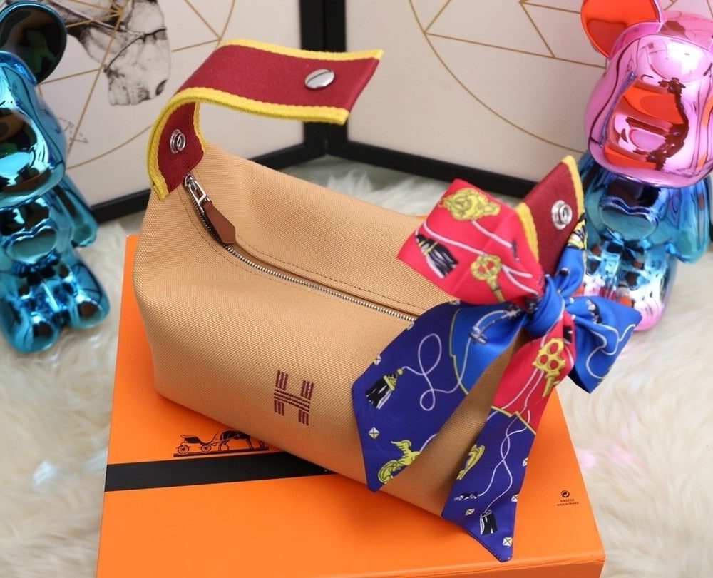 1:1 Replica Hermes Bride A Brac Case Beige Bag For Women, Women's Handbags, Shoulder Bags 9.8in/25cm