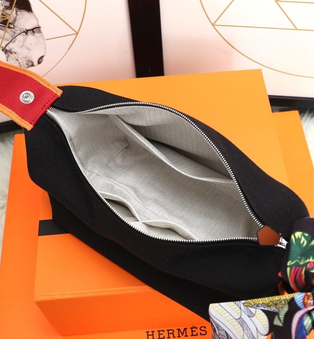 1:1 Replica Hermes Bride A Brac Case Black Bag For Women, Women's Handbags, Shoulder Bags 9.8in/25cm