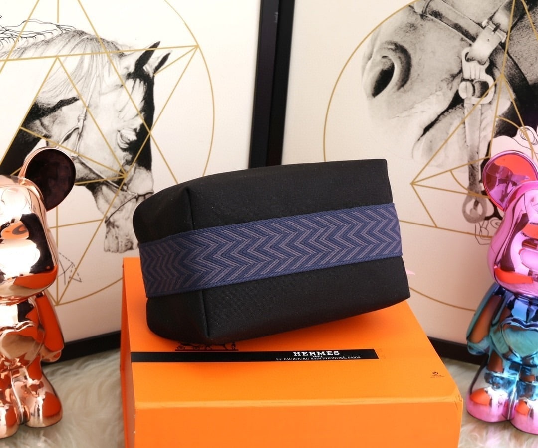 1:1 Replica Hermes Bride A Brac Case Black Bag For Women, Women's Handbags, Shoulder Bags 9.8in/25cm - Image 2