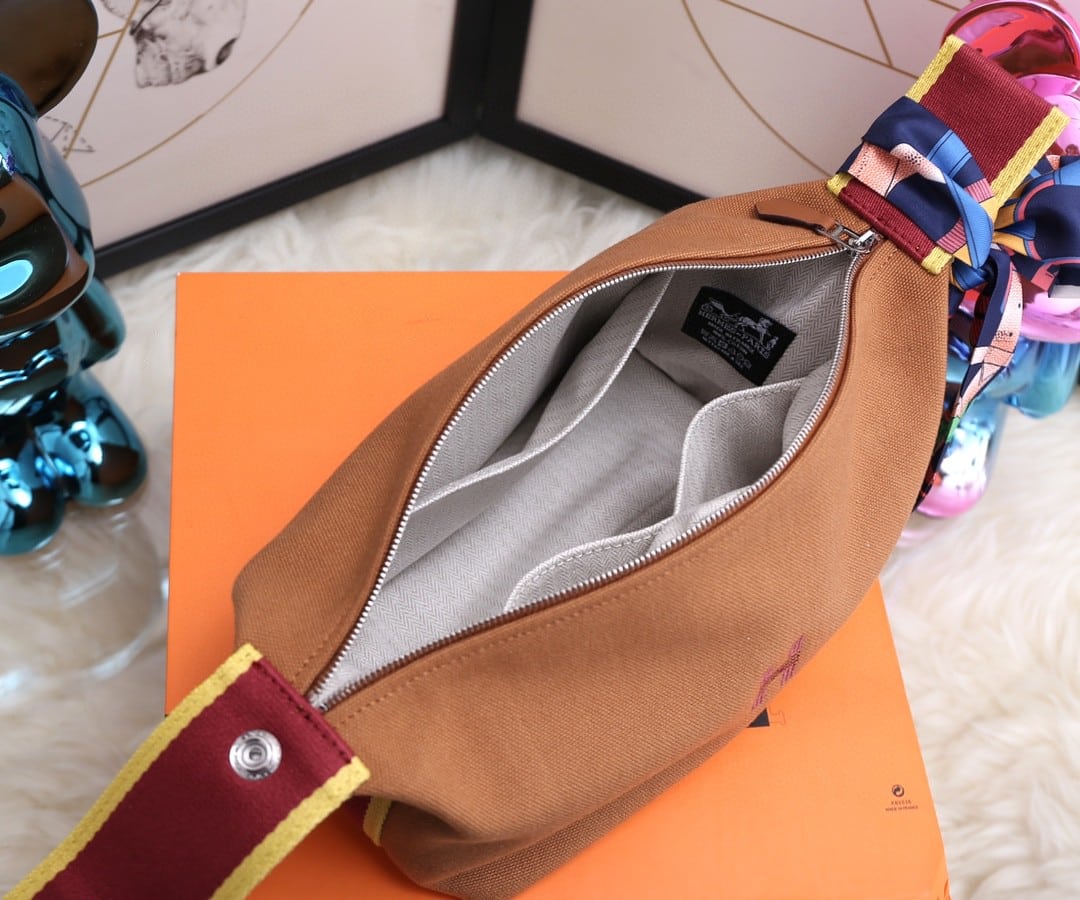 1:1 Replica Hermes Bride A Brac Case Brown Bag For Women, Women's Handbags, Shoulder Bags 9.8in/25cm - Image 6