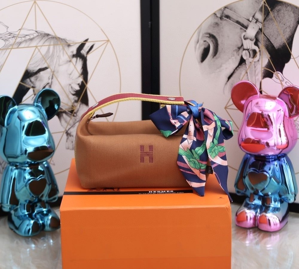 1:1 Replica Hermes Bride A Brac Case Brown Bag For Women, Women's Handbags, Shoulder Bags 9.8in/25cm