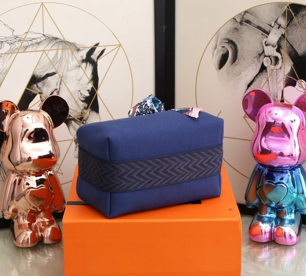 1:1 Replica Hermes Bride A Brac Case Dark Blue Bag For Women, Women's Handbags, Shoulder Bags 9.8in/25cm