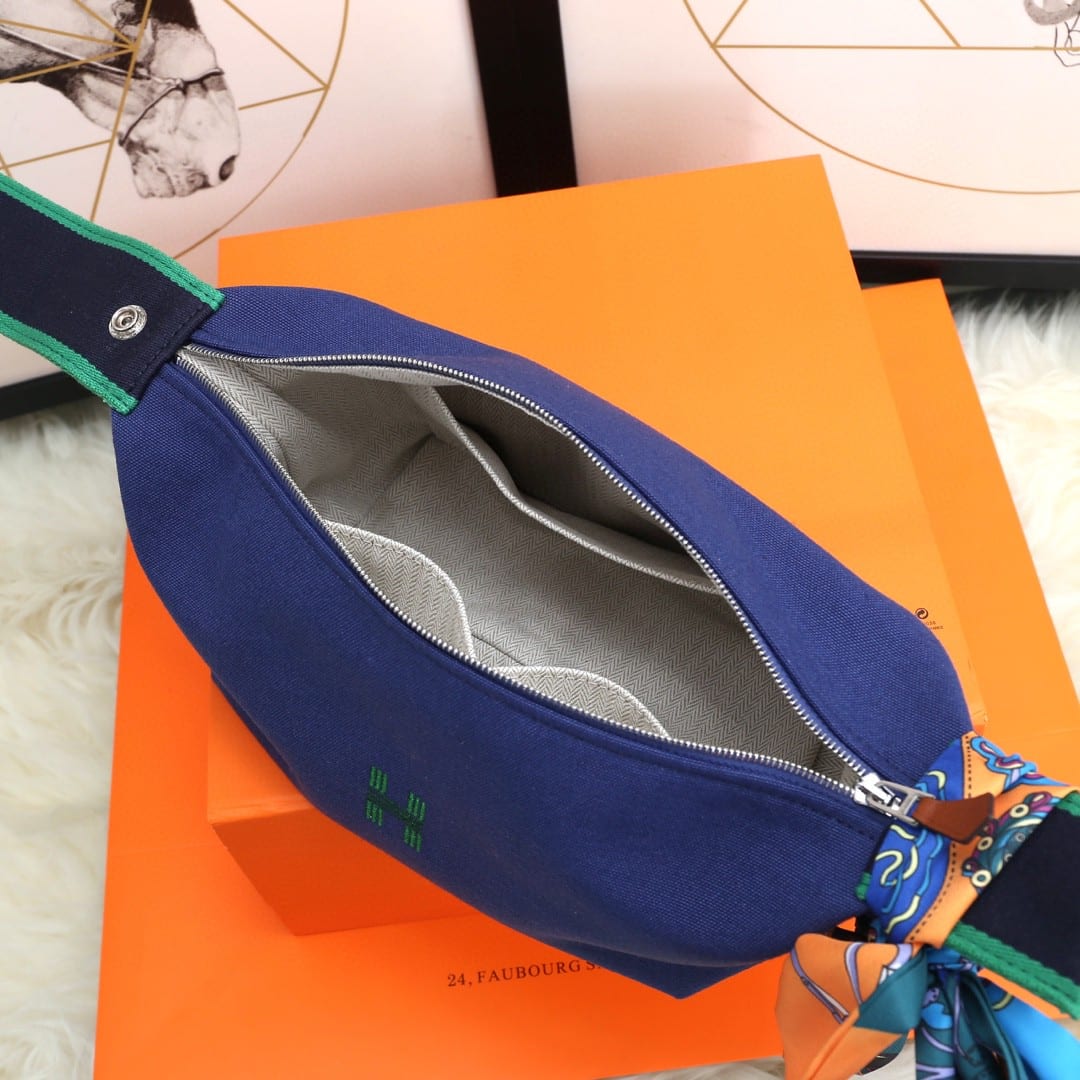 1:1 Replica Hermes Bride A Brac Case Dark Blue Bag For Women, Women's Handbags, Shoulder Bags 9.8in/25cm - Image 6