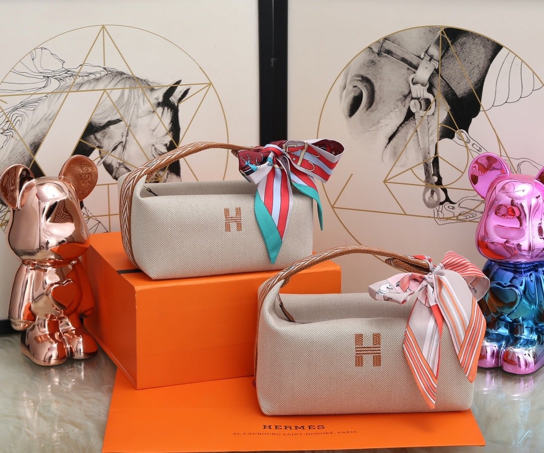 1:1 Replica Hermes Bride A Brac Case Grey Bag For Women, Women's Handbags, Shoulder Bags 9.8in/25cm - Image 3
