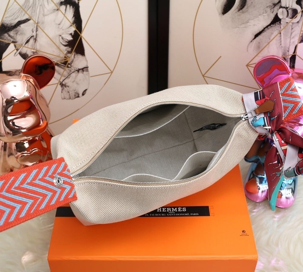 1:1 Replica Hermes Bride A Brac Case Grey Bag For Women, Women's Handbags, Shoulder Bags 9.8in/25cm