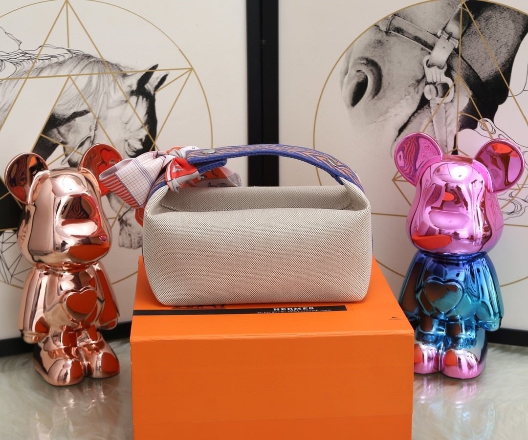 1:1 Replica Hermes Bride A Brac Case Grey Bag For Women, Women's Handbags, Shoulder Bags 9.8in/25cm - Image 5