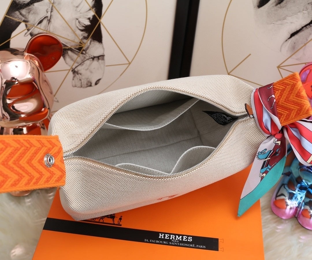 1:1 Replica Hermes Bride A Brac Case Grey Bag For Women, Women's Handbags, Shoulder Bags 9.8in/25cm - Image 2