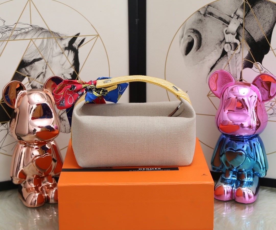 1:1 Replica Hermes Bride A Brac Case Grey Bag For Women, Women's Handbags, Shoulder Bags 9.8in/25cm - Image 3