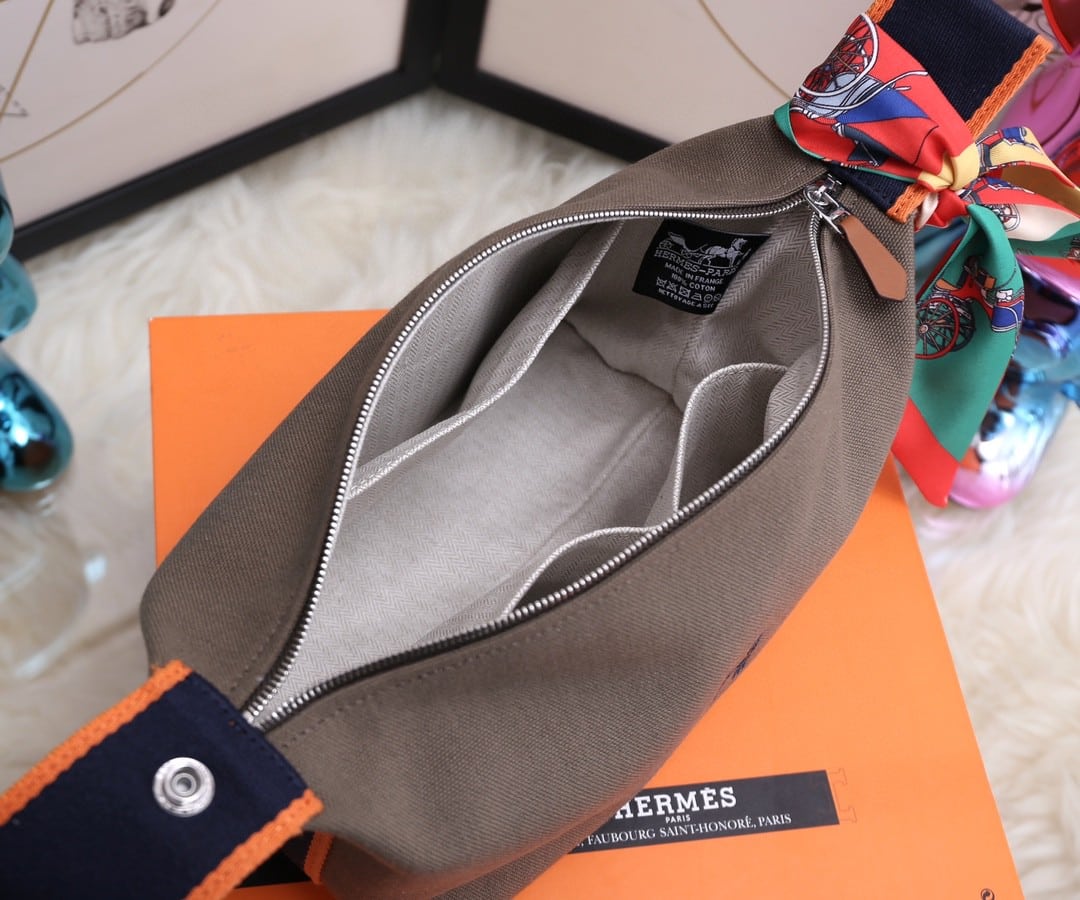 1:1 Replica Hermes Bride A Brac Case Grey Bag For Women, Women's Handbags, Shoulder Bags 9.8in/25cm - Image 5