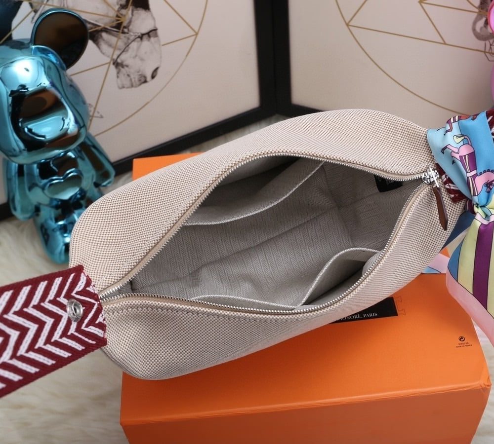 1:1 Replica Hermes Bride A Brac Case Grey Bag For Women, Women's Handbags, Shoulder Bags 9.8in/25cm