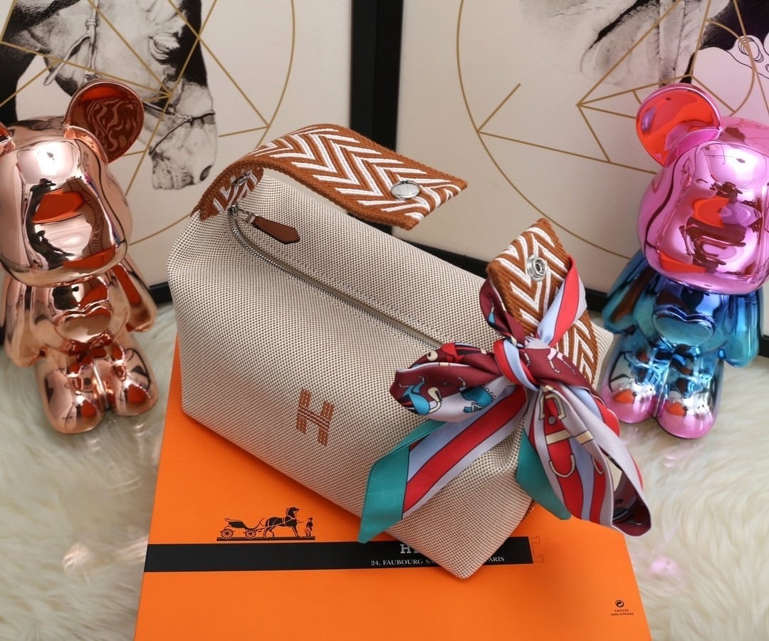 1:1 Replica Hermes Bride A Brac Case Grey Bag For Women, Women's Handbags, Shoulder Bags 9.8in/25cm - Image 8