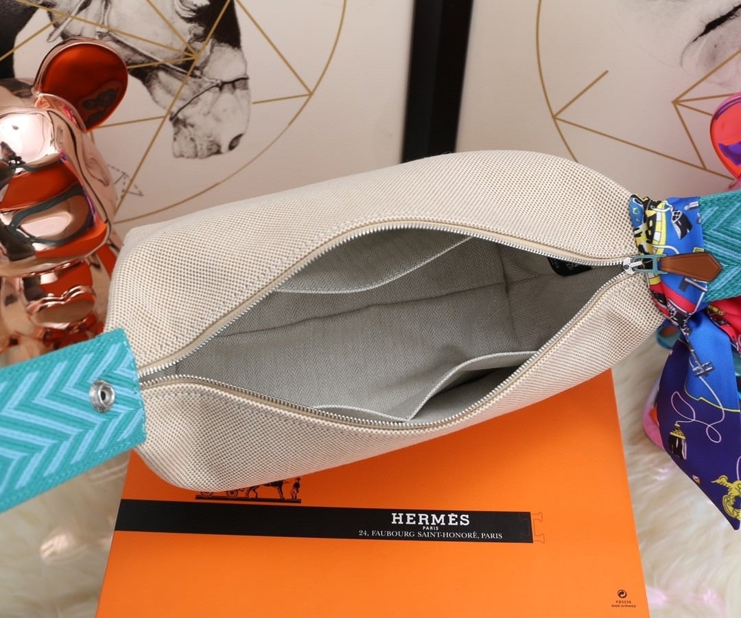 1:1 Replica Hermes Bride A Brac Case Grey Bag For Women, Women's Handbags, Shoulder Bags 9.8in/25cm - Image 9