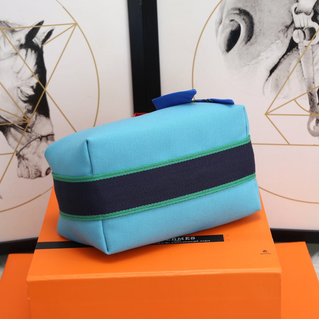 1:1 Replica Hermes Bride A Brac Case Light Blue Bag For Women, Women's Handbags, Shoulder Bags 9.8in/25cm - Image 10