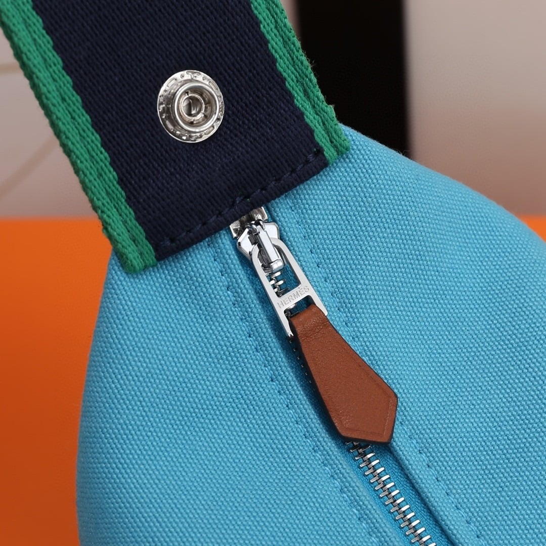 1:1 Replica Hermes Bride A Brac Case Light Blue Bag For Women, Women's Handbags, Shoulder Bags 9.8in/25cm - Image 5