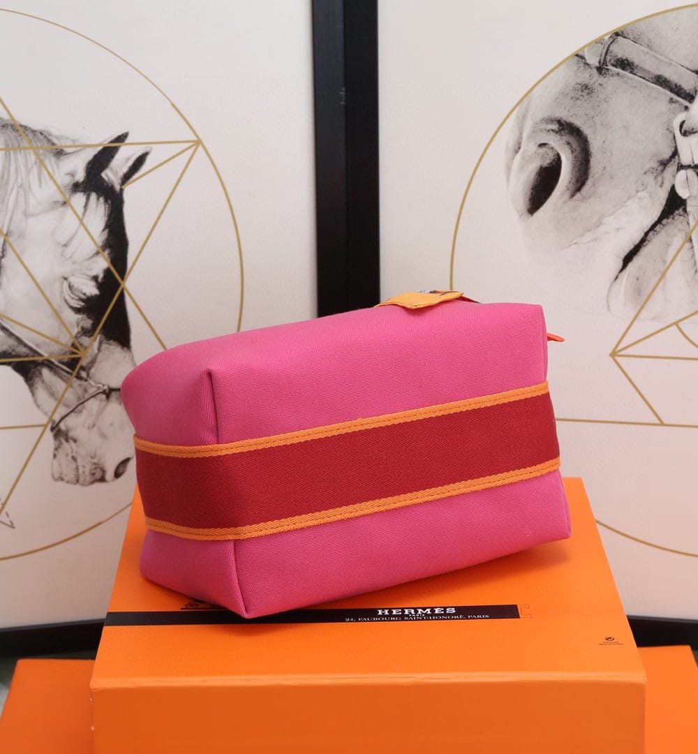 1:1 Replica Hermes Bride A Brac Case Pink Bag For Women, Women's Handbags, Shoulder Bags 9.8in/25cm