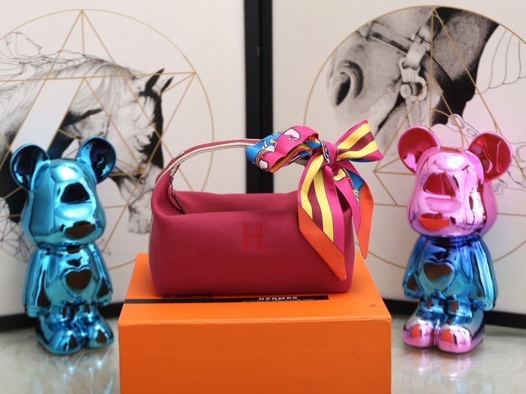 1:1 Replica Hermes Bride A Brac Case Red Bag For Women, Women's Handbags, Shoulder Bags 9.8in/25cm