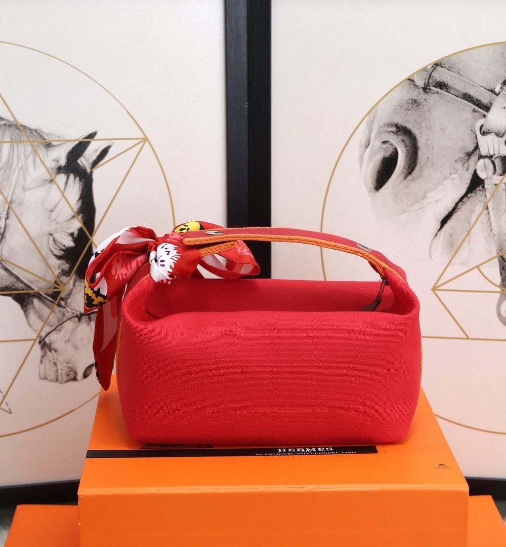 1:1 Replica Hermes Bride A Brac Case Red Bag For Women, Women's Handbags, Shoulder Bags 9.8in/25cm
