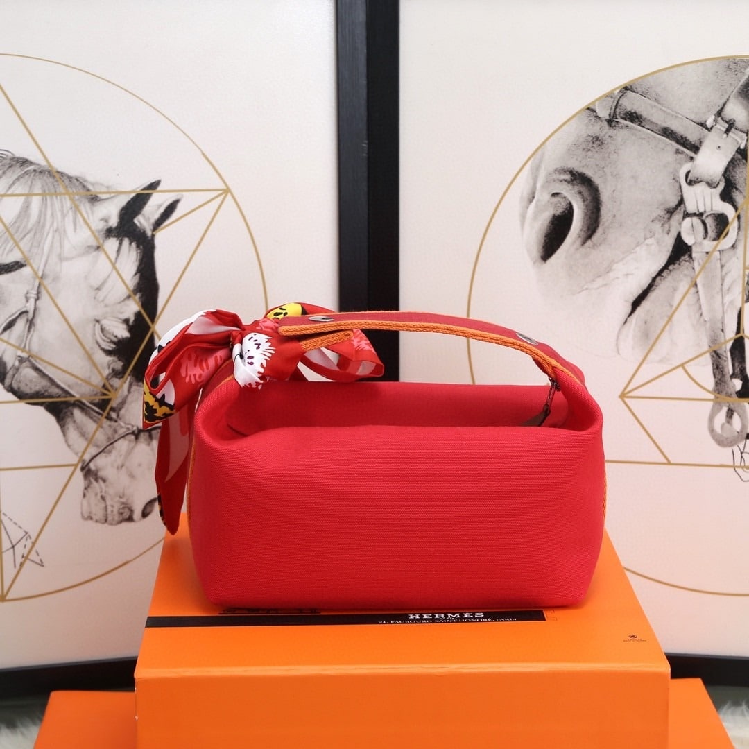 1:1 Replica Hermes Bride A Brac Case Red Bag For Women, Women's Handbags, Shoulder Bags 9.8in/25cm - Image 8