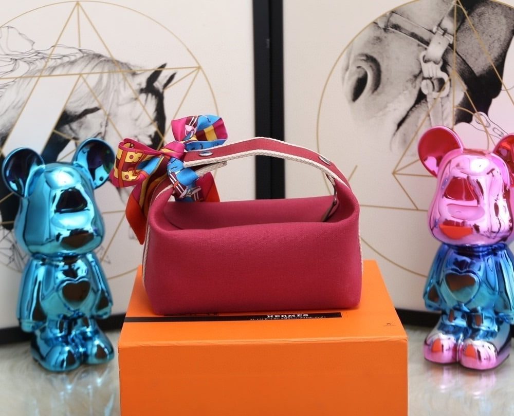 1:1 Replica Hermes Bride A Brac Case Red Bag For Women, Women's Handbags, Shoulder Bags 9.8in/25cm