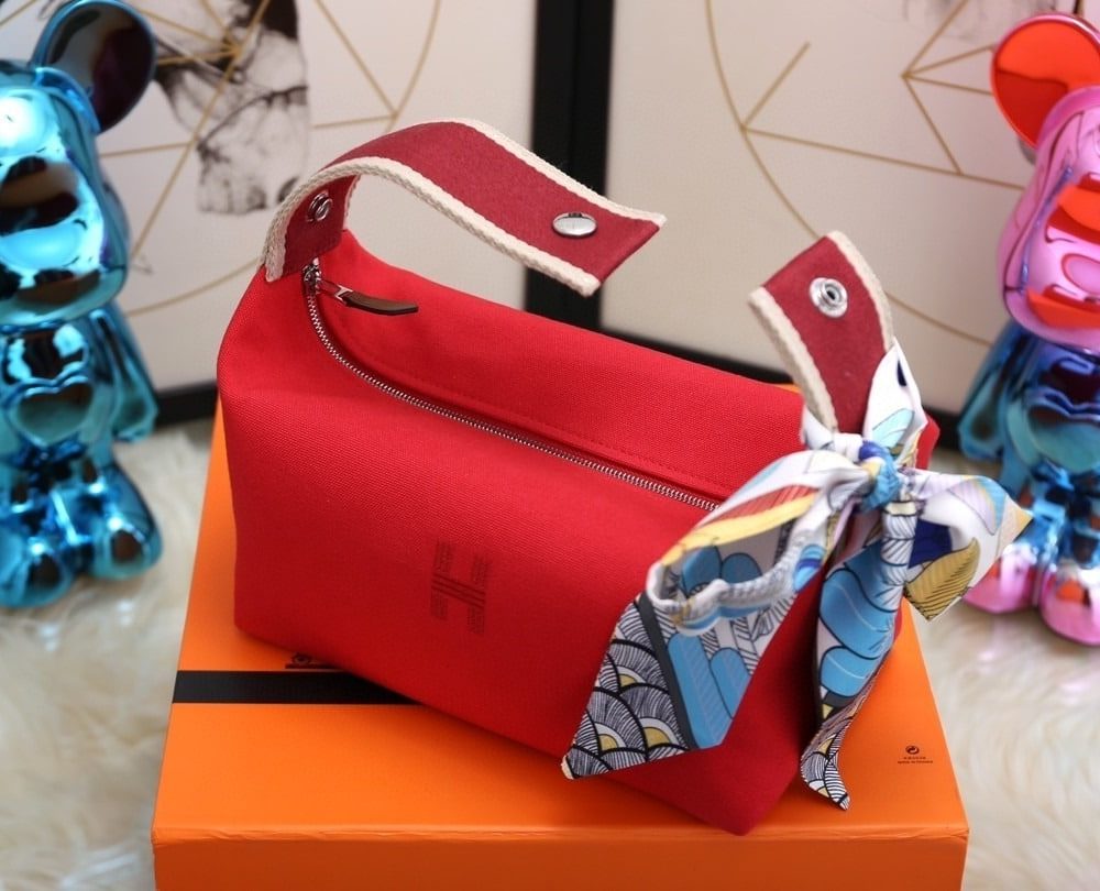 1:1 Replica Hermes Bride A Brac Case Red Bag For Women, Women's Handbags, Shoulder Bags 9.8in/25cm