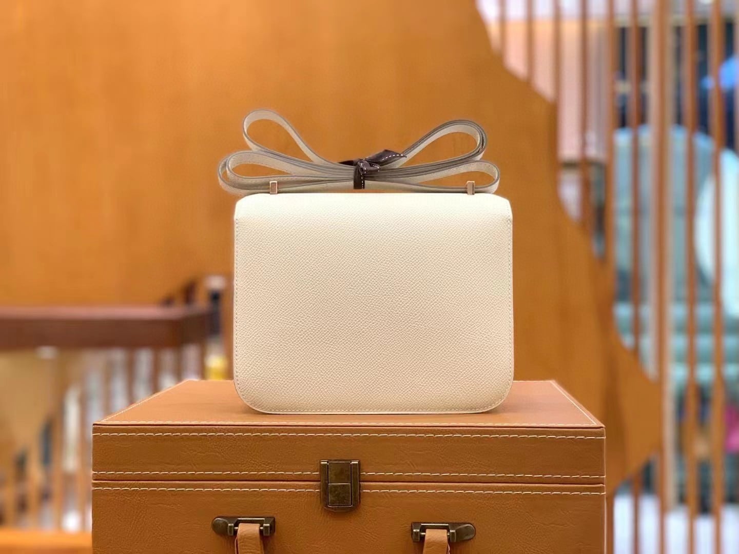 1:1 Replica Hermes Constance 23 Epsom Beige For Women, Women's Handbags, Shoulder Bags 9in/23cm - Image 3