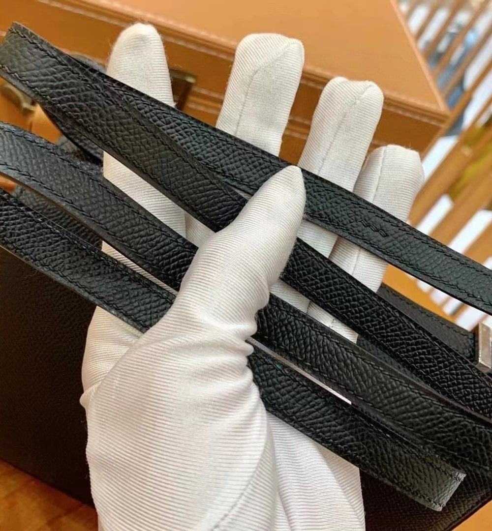 1:1 Replica Hermes Constance 23 Epsom Black For Women, Women's Handbags, Shoulder Bag 9in/23cm