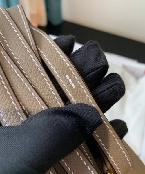 1:1 Replica Hermes Constance 23 Epsom Grey Galet For Women, Women’s Handbags, Shoulder Bags 9in/23cm