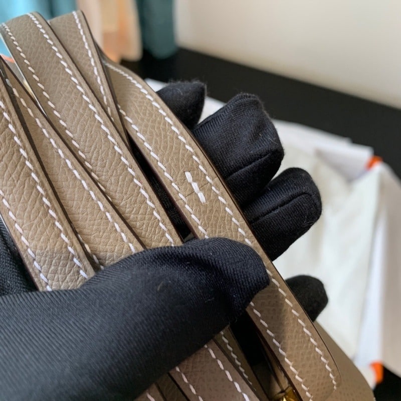 1:1 Replica Hermes Constance 23 Epsom Grey Galet For Women, Women’s Handbags, Shoulder Bags 9in/23cm - Image 7