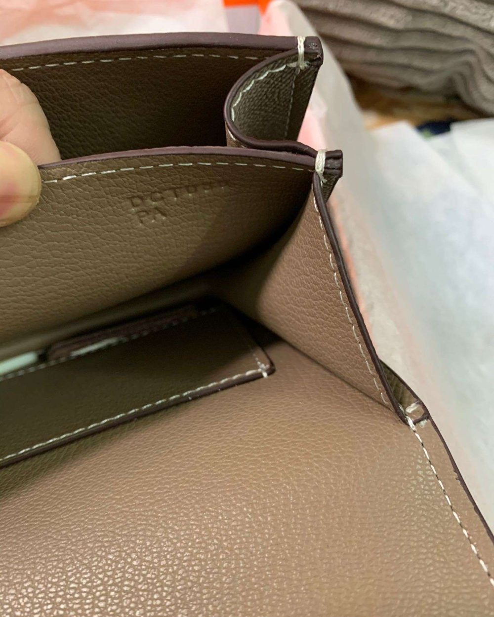 1:1 Replica Hermes Constance Black/Brown/Khaki Green/White For Women 19cm / 7.4in