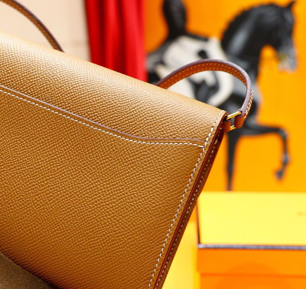 1:1 Replica Hermes Constance Epsom Long To Go Wallet Brown For Women, Women's Wallet 8.1in/21cm