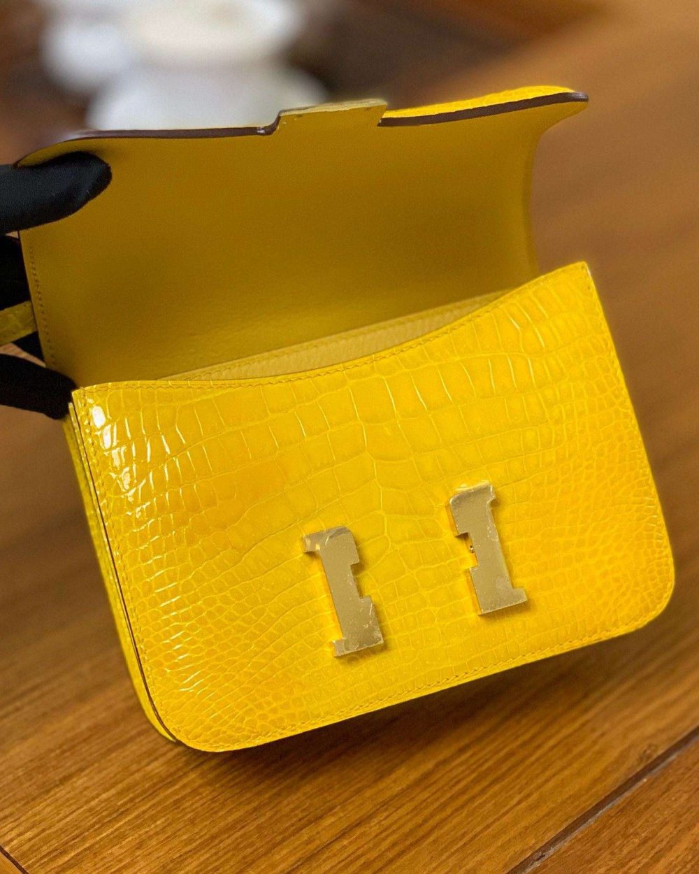 1:1 Replica Hermes Constance White/Grey/Green/Yellow For Women 19cm / 7.4in