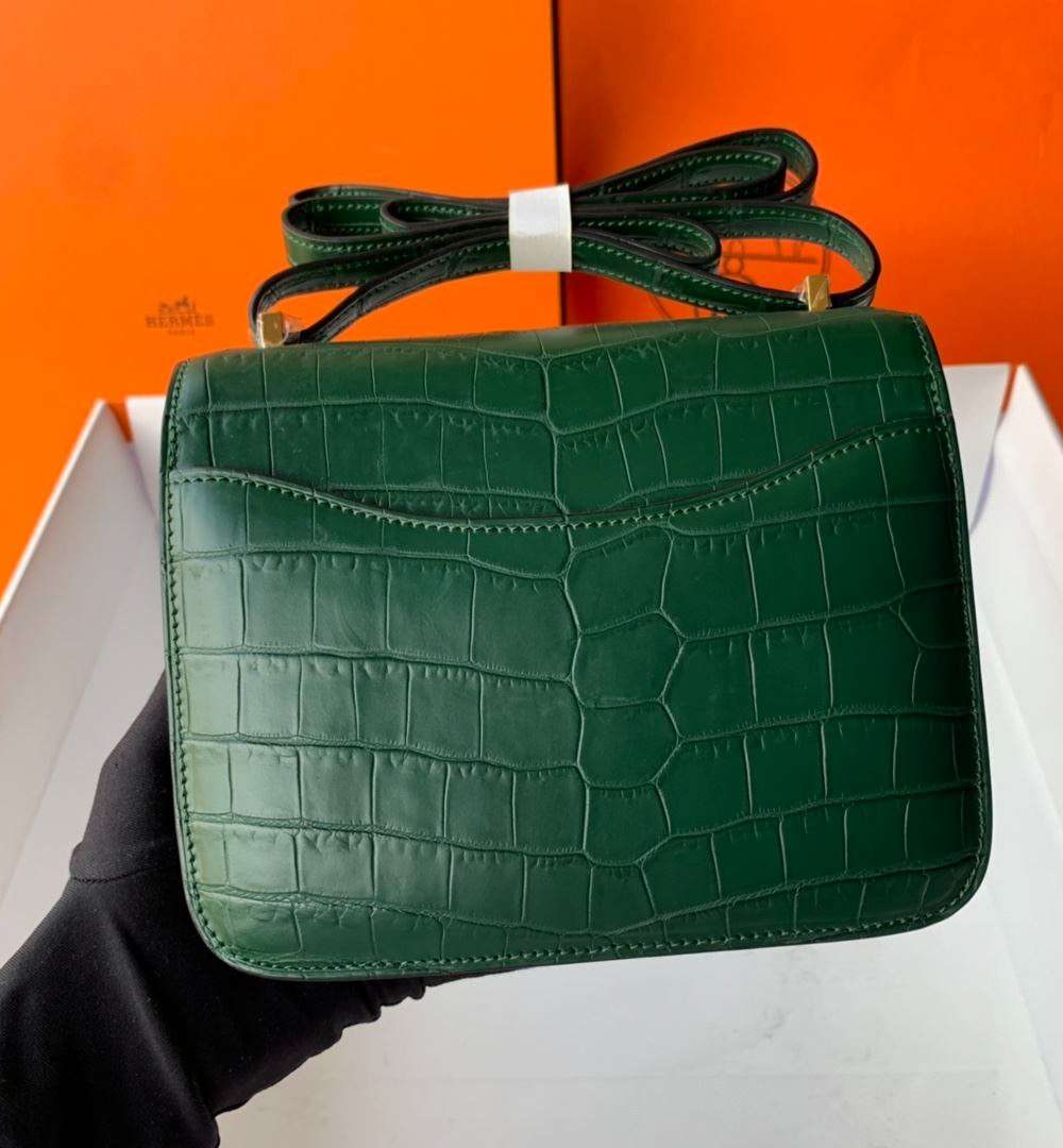 1:1 Replica Hermes Constance White/Grey/Green/Yellow For Women 19cm / 7.4in