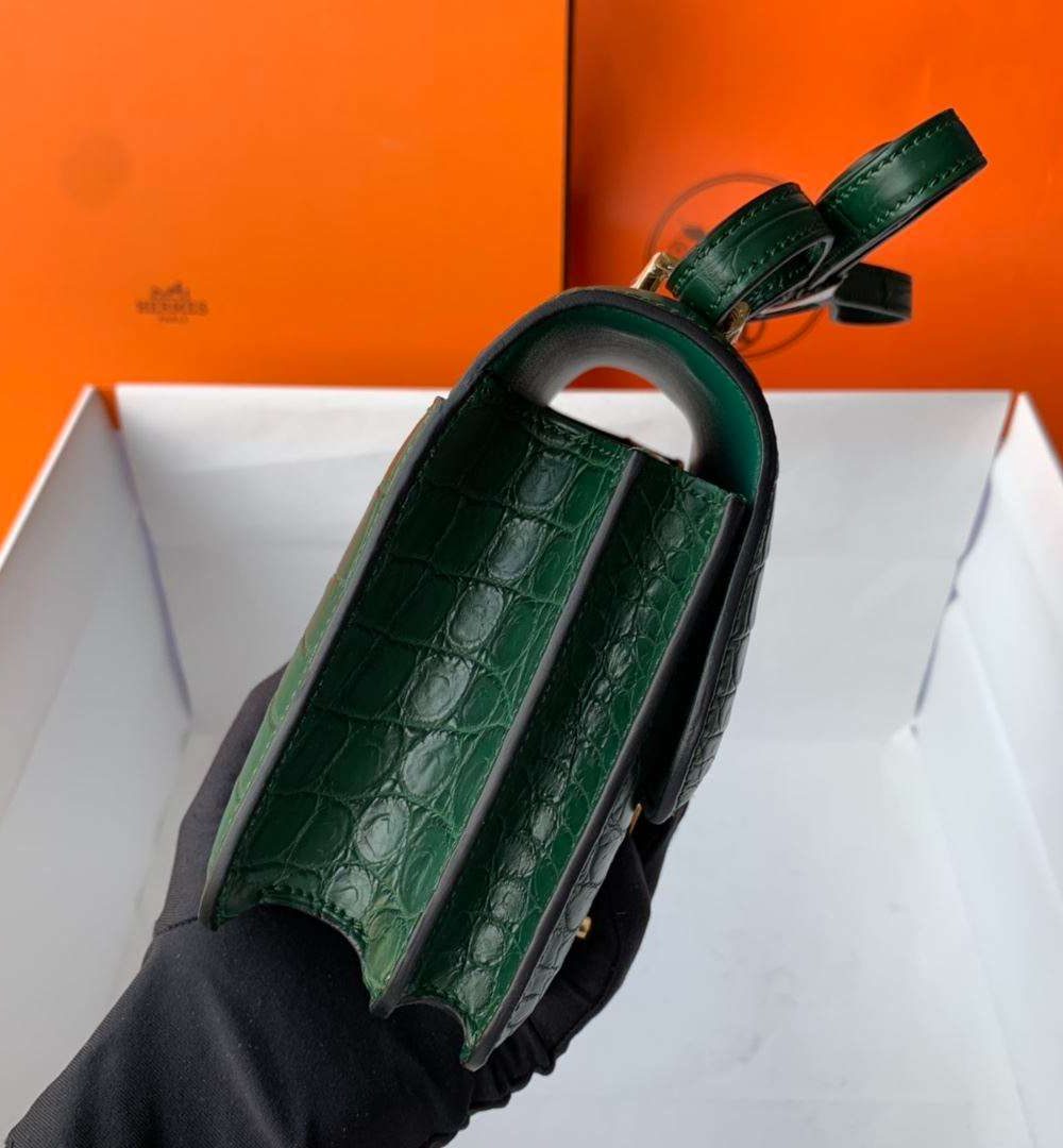 1:1 Replica Hermes Constance White/Grey/Green/Yellow For Women 19cm / 7.4in