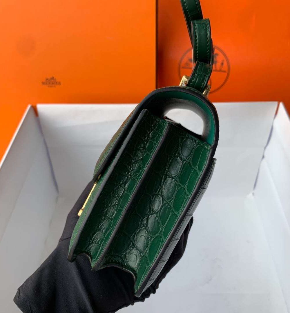 1:1 Replica Hermes Constance White/Grey/Green/Yellow For Women 19cm / 7.4in