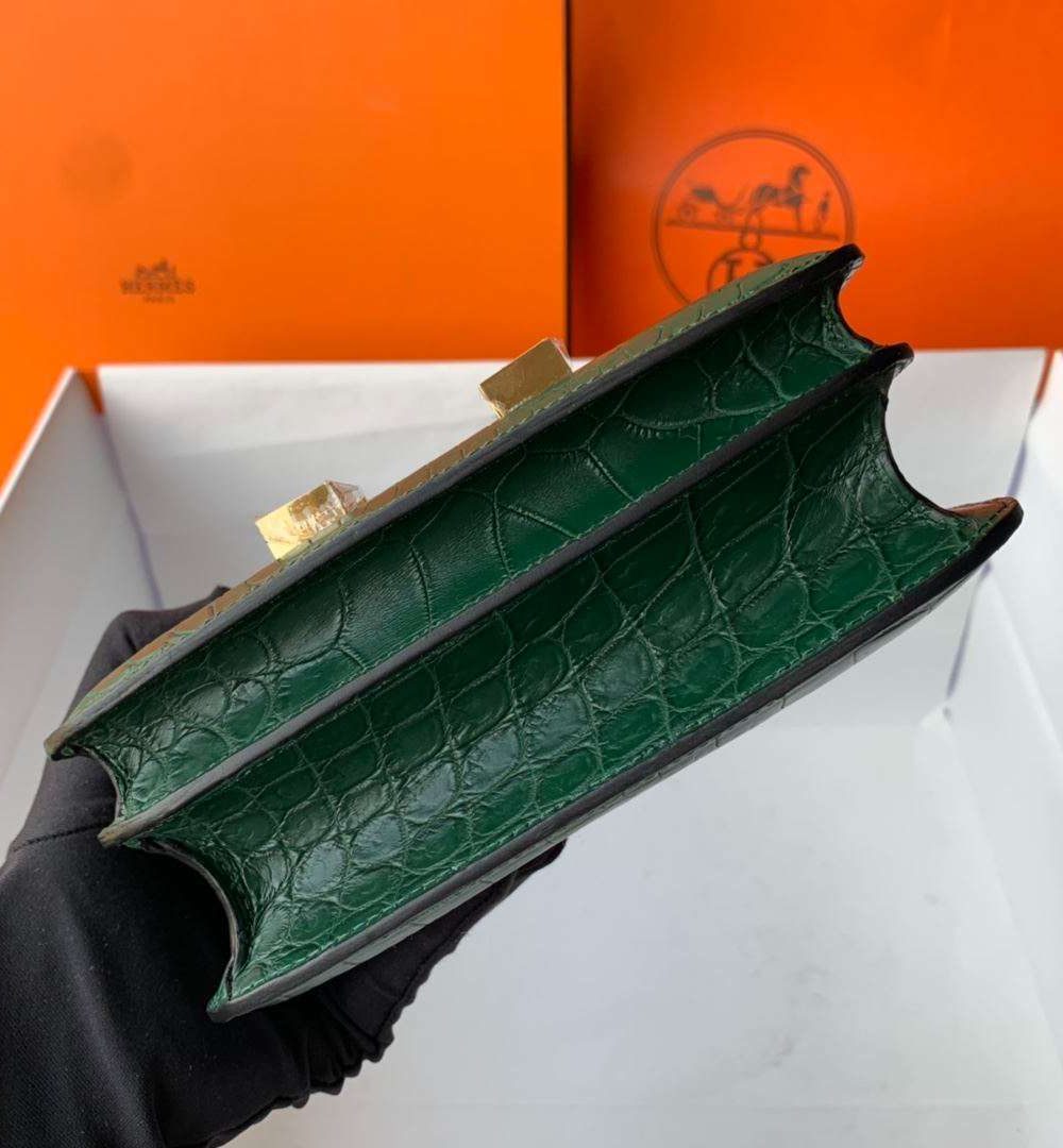 1:1 Replica Hermes Constance White/Grey/Green/Yellow For Women 19cm / 7.4in