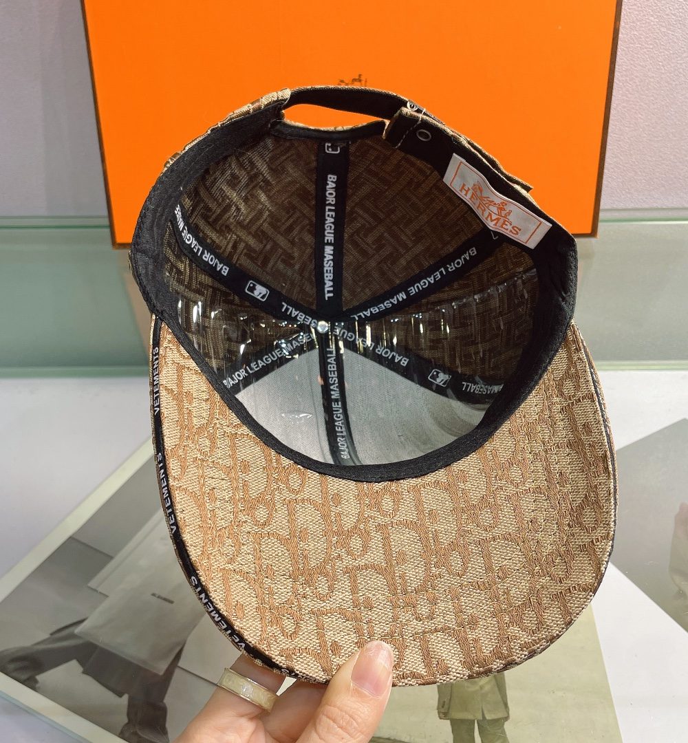 Hermes Davis H Primavera Cap Beige Hermes Cap