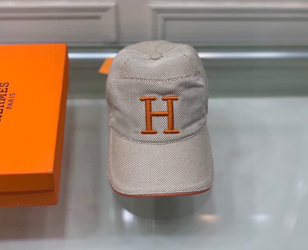 Hermes Davis H Primavera Cap Beige Hermes Cap