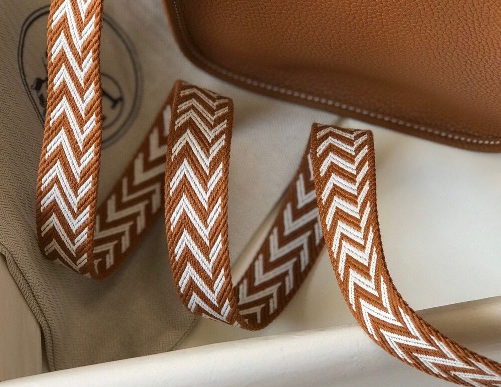 1:1 Replica Hermes Evelyne 16 Amazone Bag Brown With Silver-Toned Hardware For Women, Women's Shoulder And Crossbody Bags 6.3in/16cm