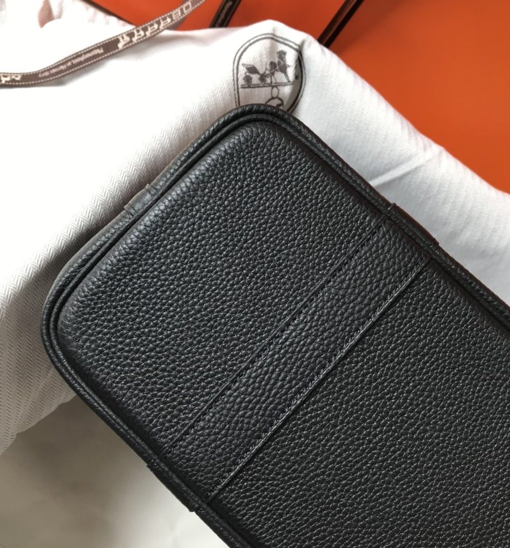 1:1 Replica Hermes Garden Party 30 Tote Bag Black For Women, Women’s Handbags, Shoulder Bags 11.8in/30cm