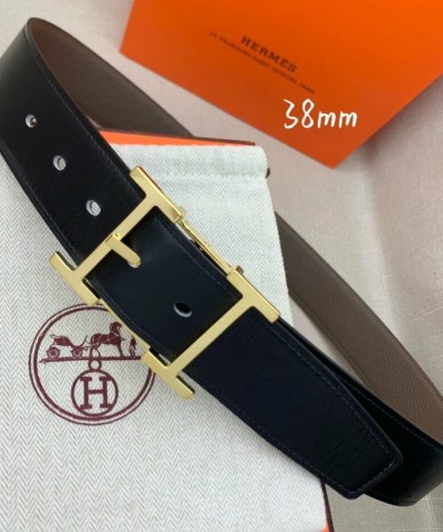 1:1 Replica Hermes H Belt Buckle & Reversible Black For Women, Women Belt