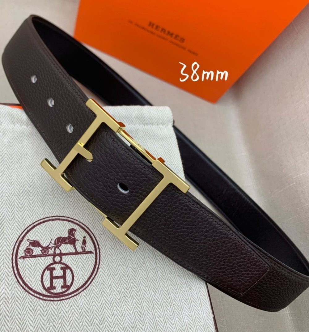1:1 Replica Hermes H Belt Buckle & Reversible Black For Women, Women Belt