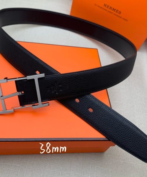 1:1 Replica Hermes H Belt Buckle & Reversible Black For Women, Women Belt